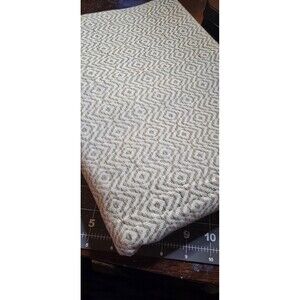Beige Woven Upholstery Fabric 50"X 2 Yards Nutural Design